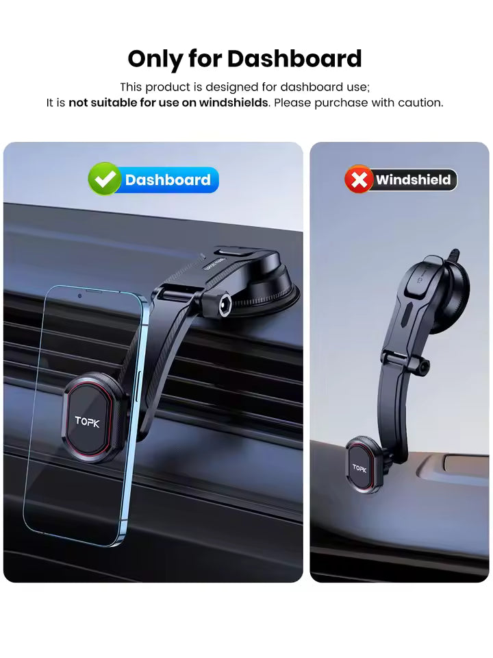Support de téléphone de voiture Support par gravité pour iPhone Xiaomi Samsung Support Mobile de voiture pour tableau de bord pare-brise Support de téléphone pour grille d'aération